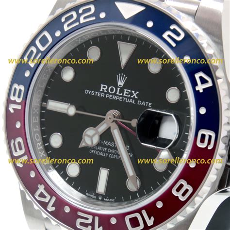 rolex con ghiera rossa e blu|rolex gmt master ii.